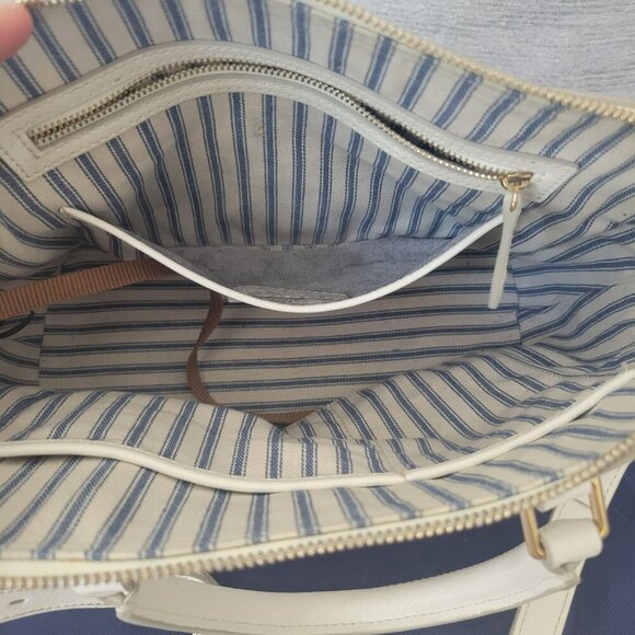 Dooney & Bourke Saffiano Domed Zip Satchel - Picture 8 of 11